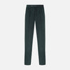 Dark Green Corduroy Edward Trousers