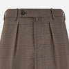 Brown Check Edward Trousers