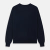 Navy Crew Neck Cashmere Jumper