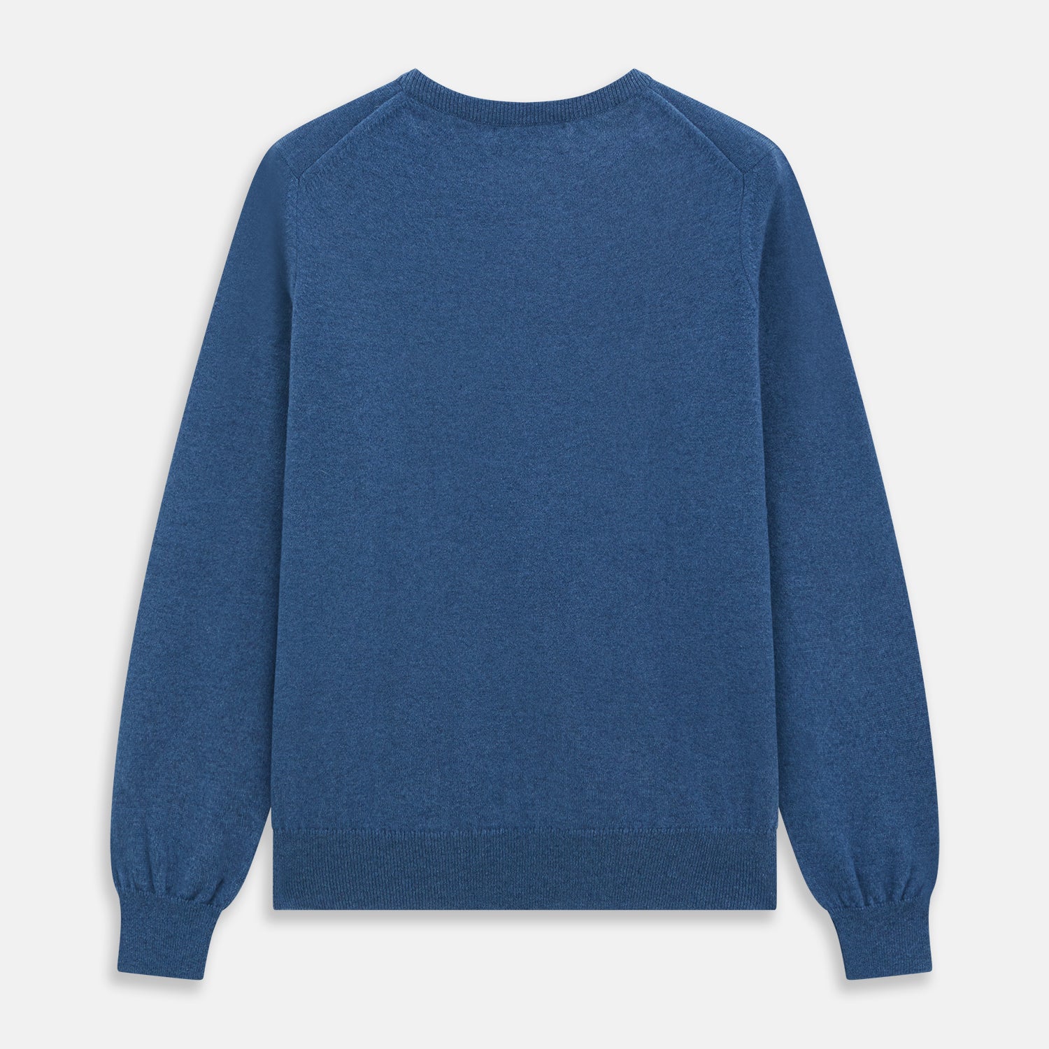 Blue Crew Neck Cashmere Jumper