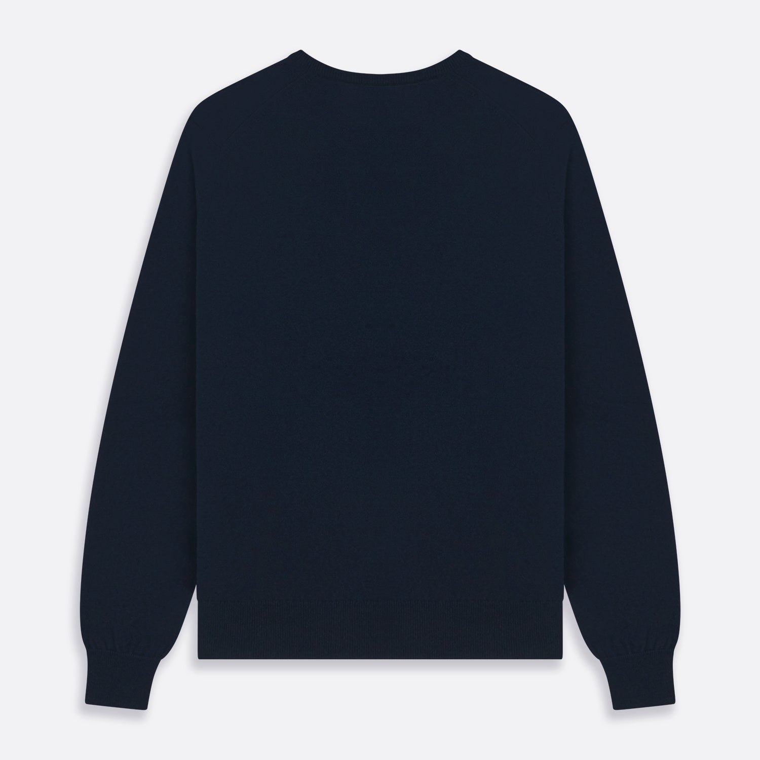 Navy V-Neck Cashmere Jumper