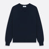 Navy V-Neck Cashmere Jumper