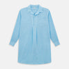 Turquoise Linen Nightshirt