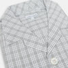 Grey Fine Multi Graph Check Pyjama Shirt