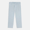 Blue and Green Tattersall Check Pyjama Trousers