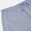 Blue Shadow Check Pyjama Trousers