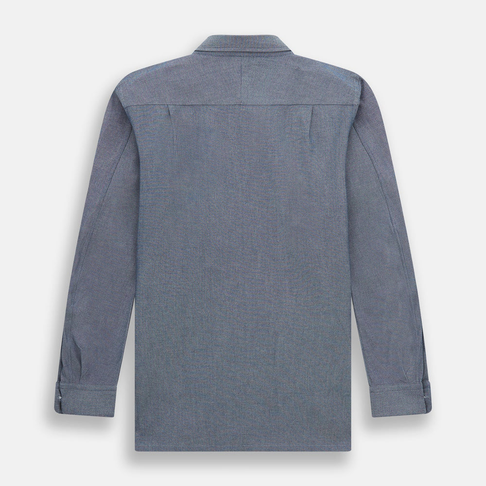 Steel Blue Piccadilly Shirt