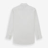 White Marcella Dress Shirt with T&A Collar and Double Cuffs
