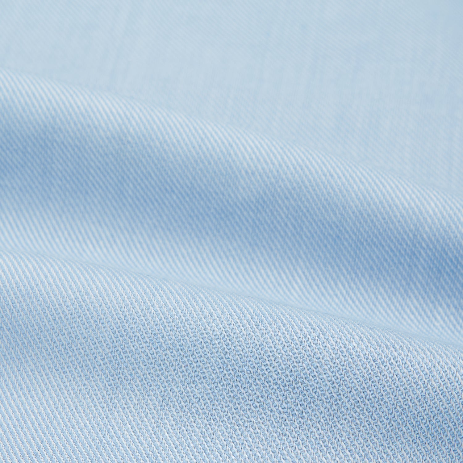 Tailored Fit Blue Cotton Cashmere Belgravia Shirt