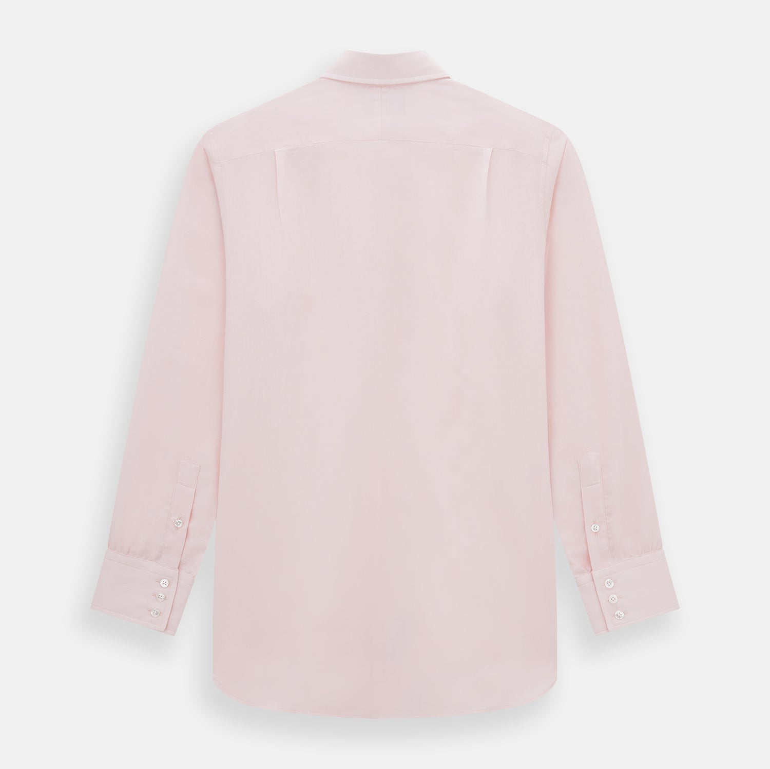 Tailored Fit Pale Pink Cotton Cashmere Belgravia Shirt