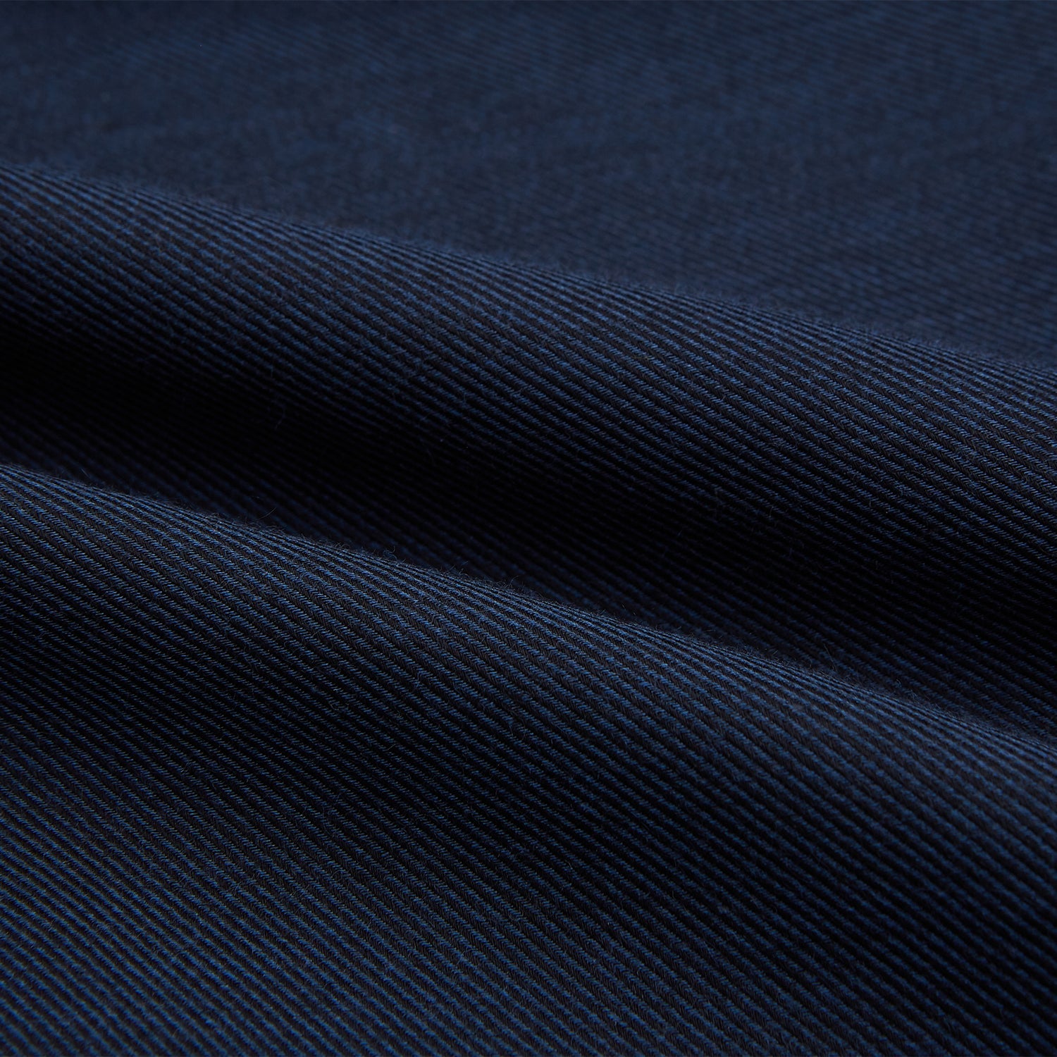 Tailored Fit Navy Cotton Cashmere Belgravia Shirt