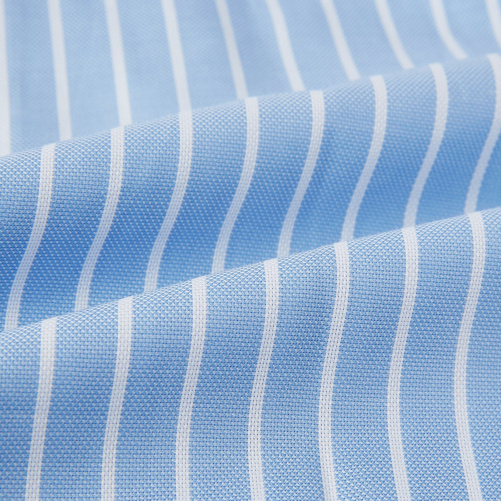 White and Blue Stripe Quarzo Nightshirt