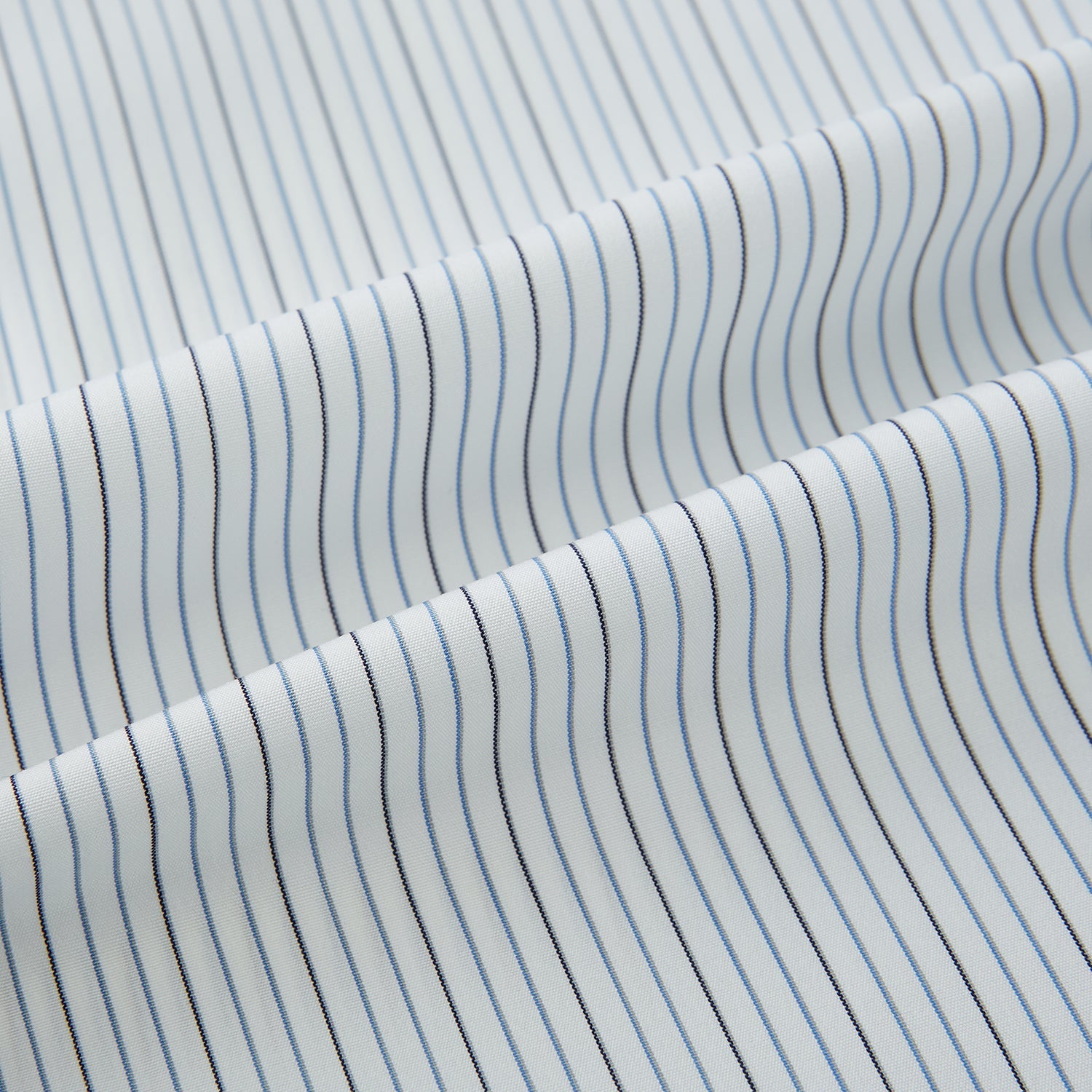 Grey and Blue Pinstripe Westminster Shirt