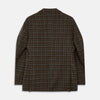 Green Multi Check Cashmere Barrington Blazer