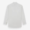 White Marcella Dress Shirt with T&A Collar and Double Cuffs