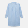 White and Blue Stripe Quarzo Nightshirt