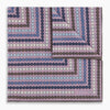 Lilac Dots and Floral Tile Double-Sided Silk Pocket Square