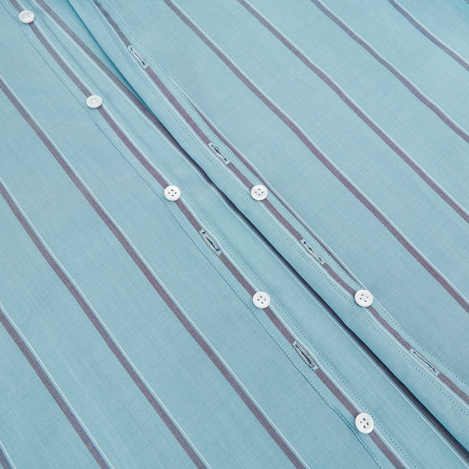 Cendre Blue Track Stripe Westminster Shirt