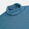 Pale Blue Fine Merino High Neck Jumper