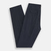 Navy Striped Edmund trousers