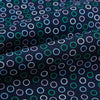 Multicoloured Dark Navy Circle Silk Cravat