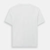 The Turnbull & Asser White Short-sleeve Pyjama Shirt is shown laid flat on a white background, featuring a plain, logo-free design for effortless comfort and classic loungewear style.
