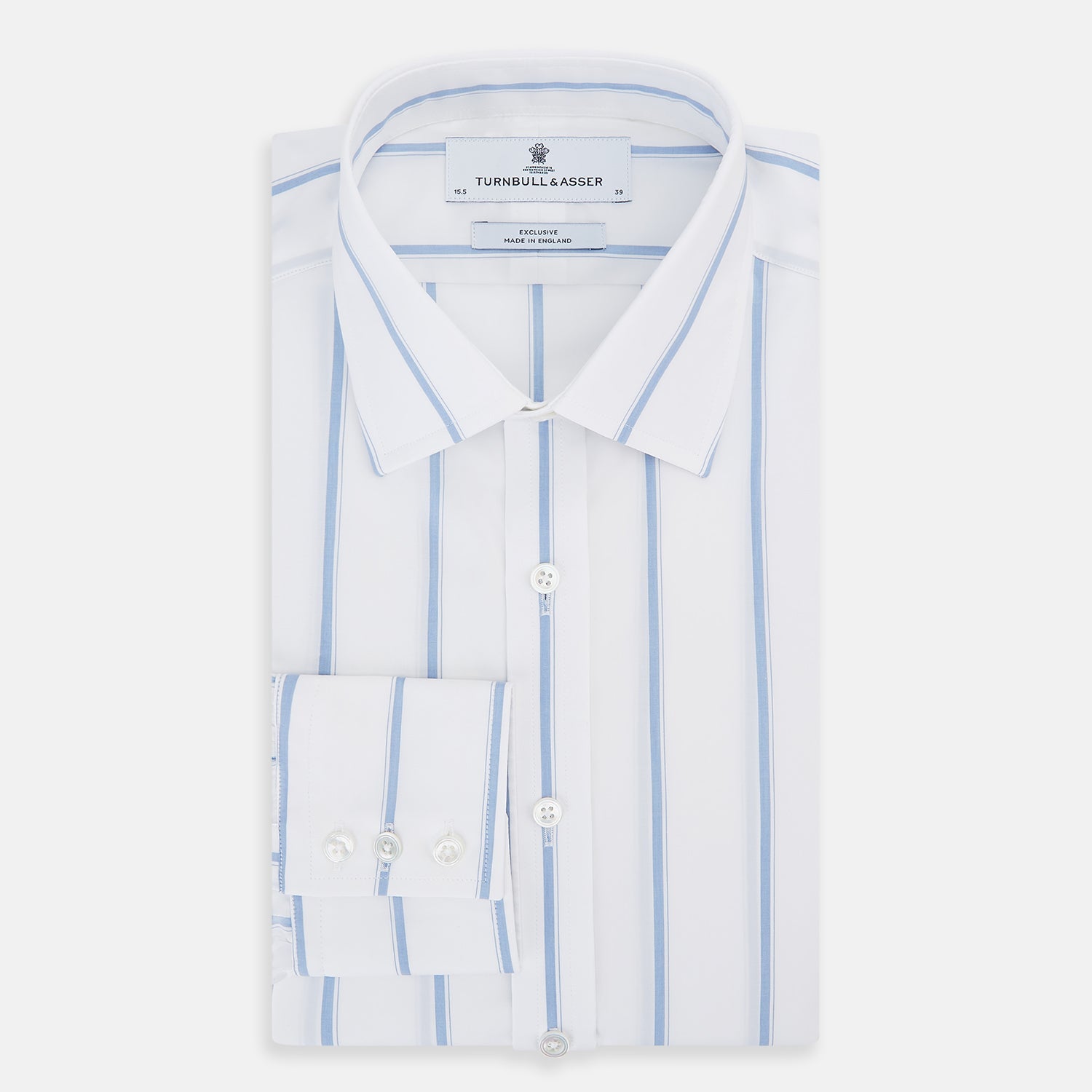 Colony Blue Track Stripe Mayfair Shirt