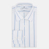 Colony Blue Track Stripe Mayfair Shirt