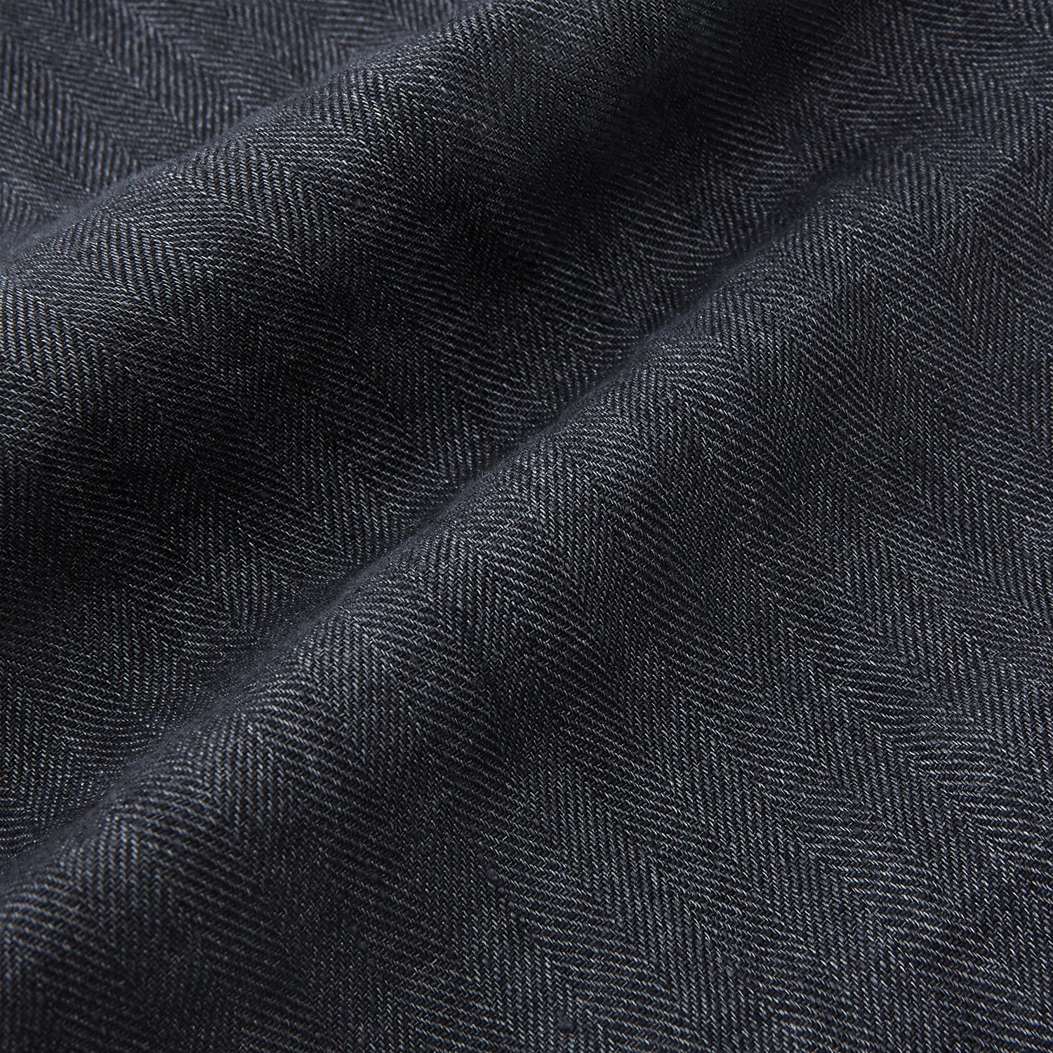 Ash Linen Herringbone Edmund Trousers