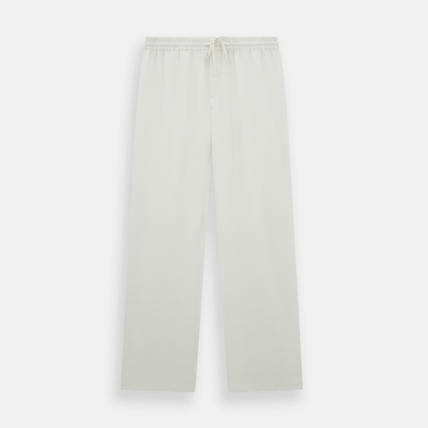 Cream Silk Pyjama Set