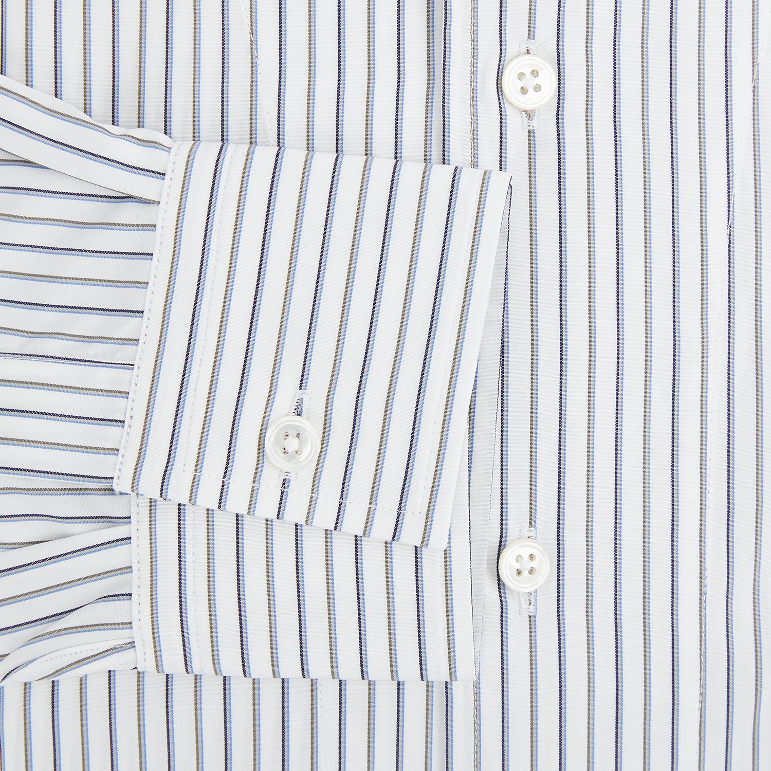 Brown Multi Stripe Quarzo Nightshirt
