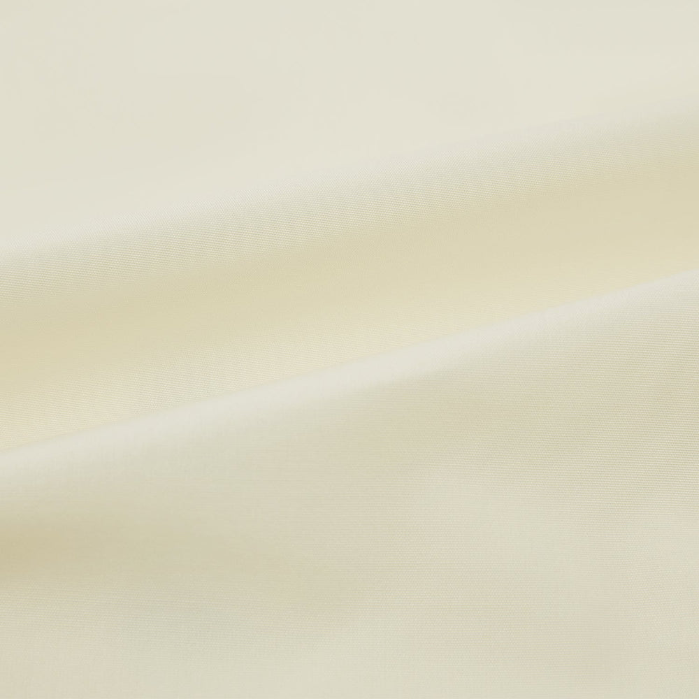 Cream Cotton Shirt with T&A Collar and Double Cuffs