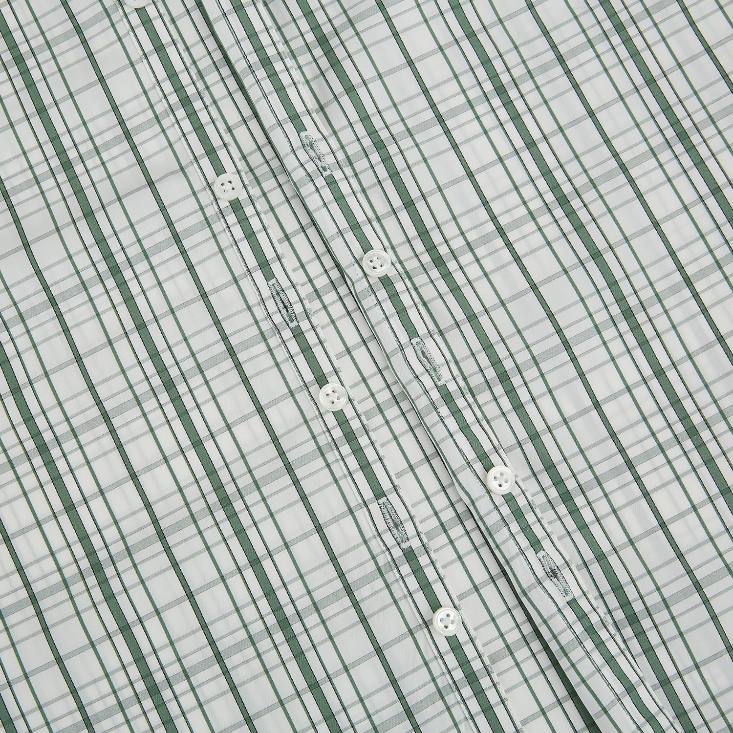 Sage Green Plaid Check Westminster Shirt