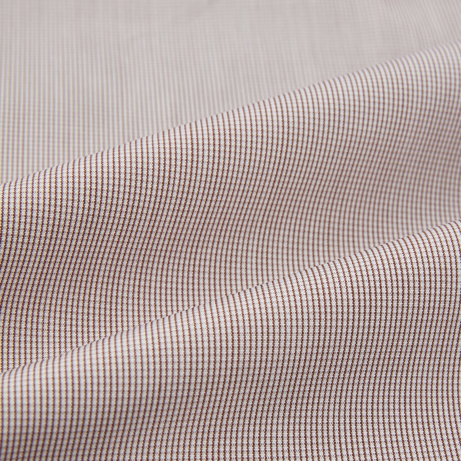 Brown Micro Check Quarzo Nightshirt