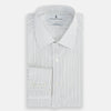 Blue Multi-Tone Double Pinstripe Mayfair Shirt
