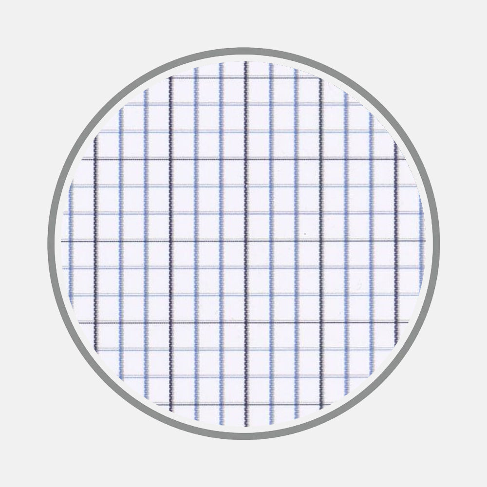 Pale blue and Navy Fabric