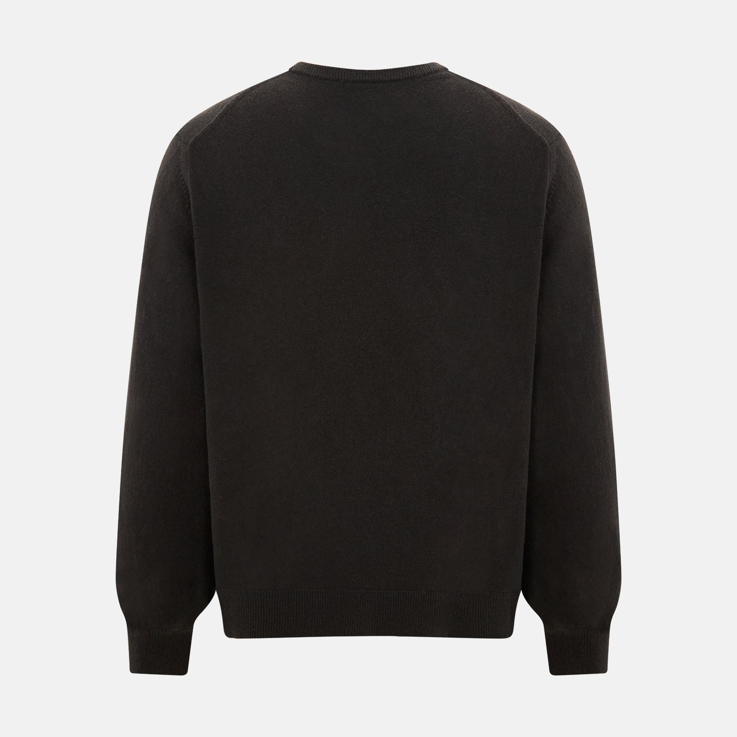 Brown Cashmere Round Neck Jumper