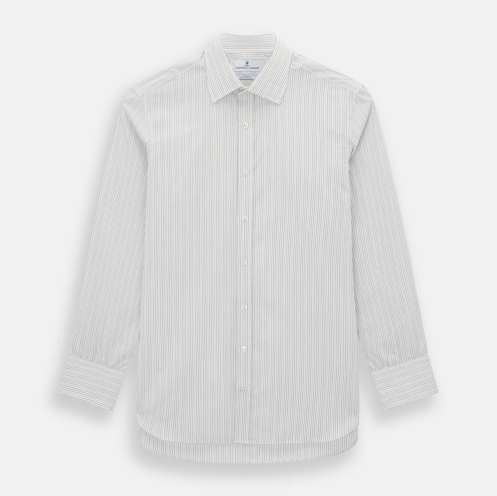 Red and Blue Double Pinstripe Mayfair Shirt