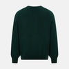 Forest Green Cashmere Cardigan