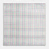 Green Multi Double Grid Check Hand-Rolled Handkerchief