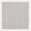 Red Tattersall Check Hand-Rolled Handkerchief