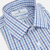 Blue and Navy Multi Check Mayfair Shirt