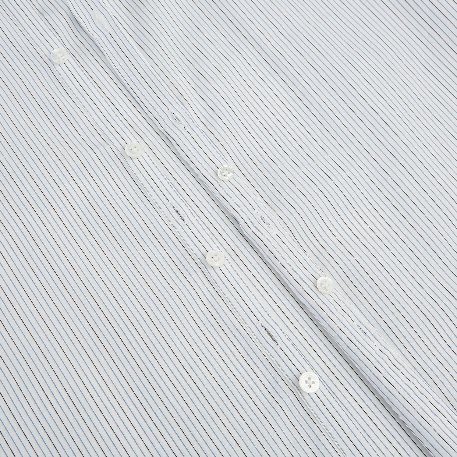 Grey and Blue Pinstripe Westminster Shirt