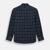 Navy and White Check Windsor Shirt