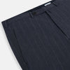 Navy Striped Edmund trousers