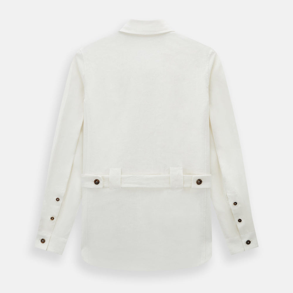 Vanilla Linen Holland Shacket