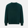 Forest Green Cashmere V-neck Jumper