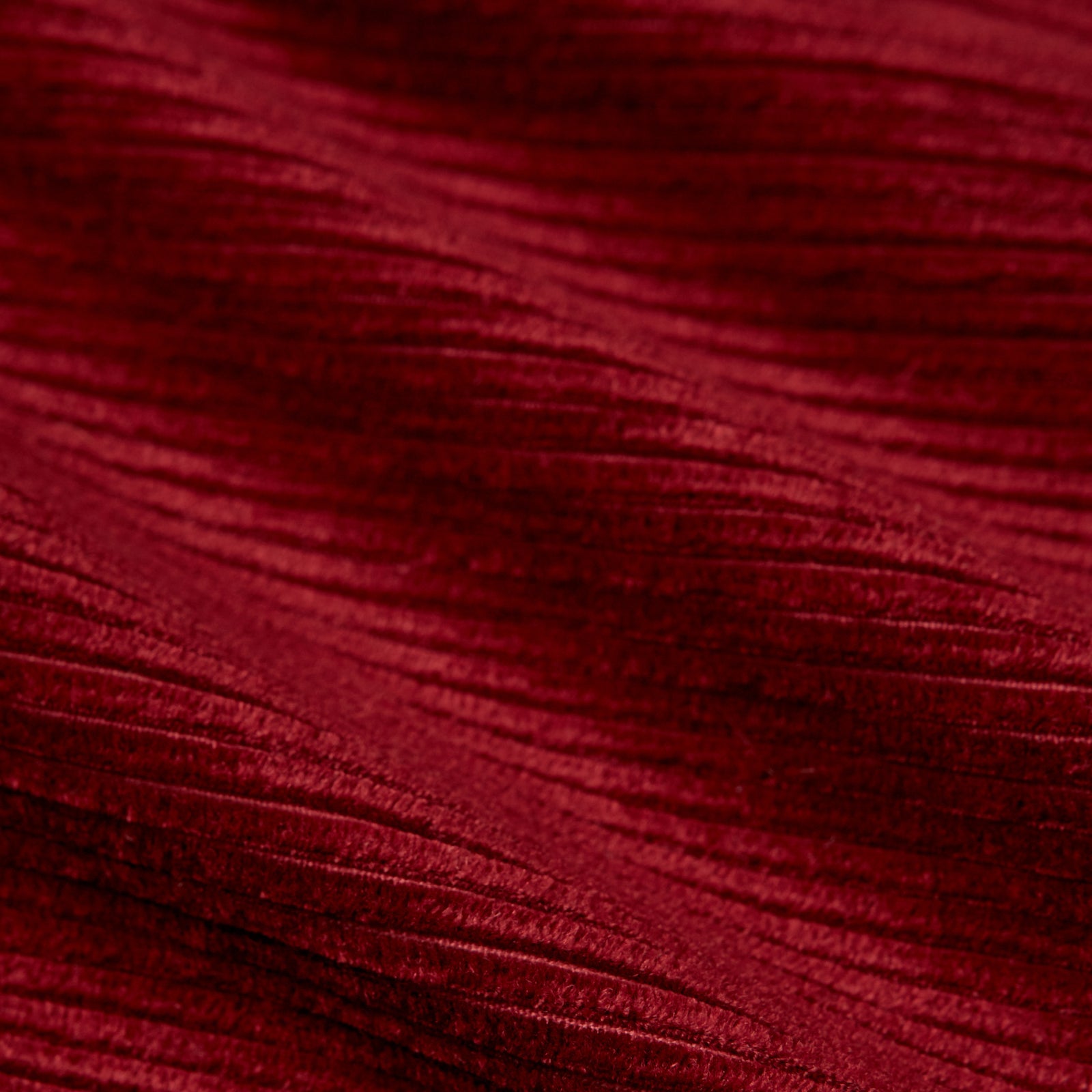Burgundy Linen & Cotton Cord Gown