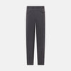 Dark Chocolate Striped Edmund trousers