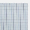 Navy and Blue Combination Check Hand-Rolled Handkerchief